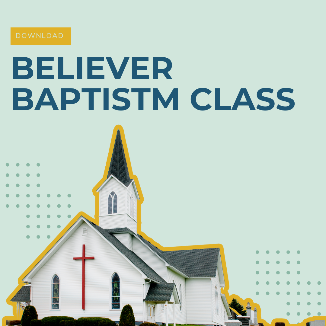 Believer Baptism Reflection Guide